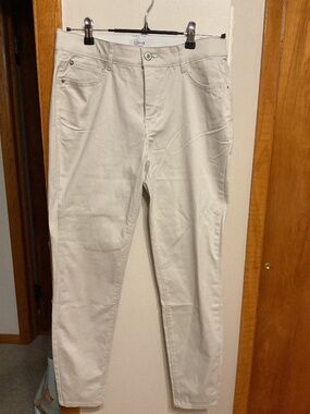 Curve Appeal light khaki pants